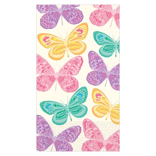 Spring Butterfly Paper Guest Towels, 48ct.